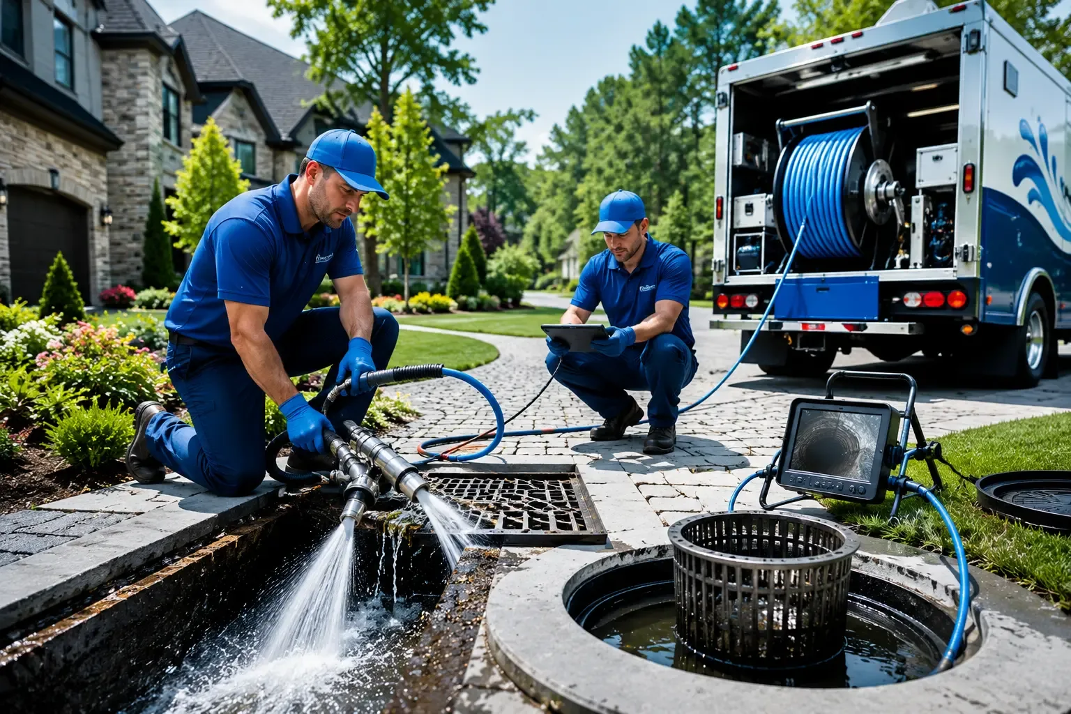 Local outdoor drain cleaning professionals in Troy, IN