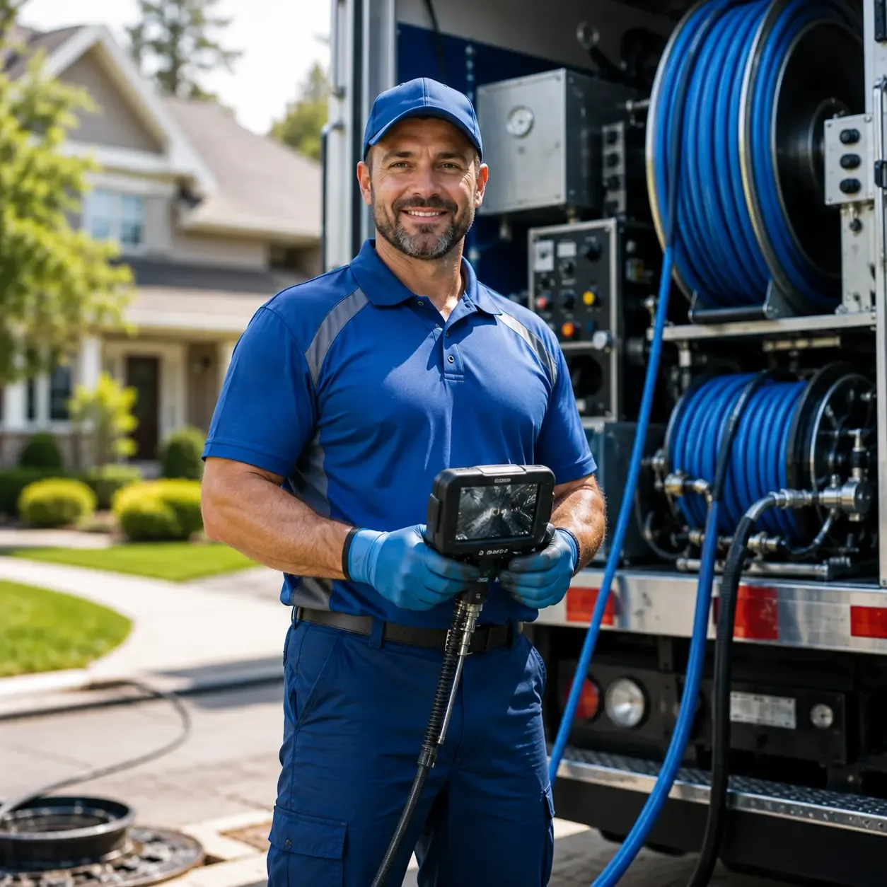Local outdoor drain cleaning specialists in Troy, IN